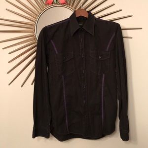 Boss men’s large button shirt